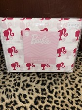 New In Package Barbie Pattern Full Size Bed Sheet Set