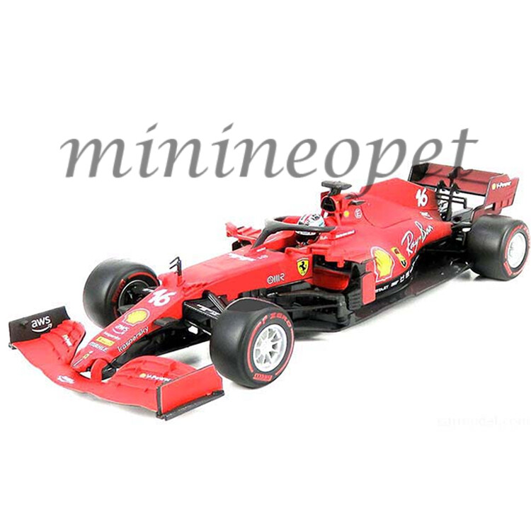 BBURAGO 18-16809 LC 2021 FERRARI F1 RACING SF21 1/18 DIECAST #16