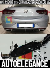 0435 Opel Insignien B 2018 + Unten Stoßstange Diffusor mit Klemmen Ovale