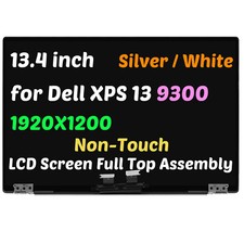 13.4" Silver FHD LCD LED Non-Touch Screen Assembly Complete for Dell XPS 13 9300