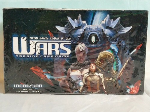 WARS Trading Card Game Earther Gongen Maverick Shi Quay 36 15 Card Booster Pks - Picture 1 of 6