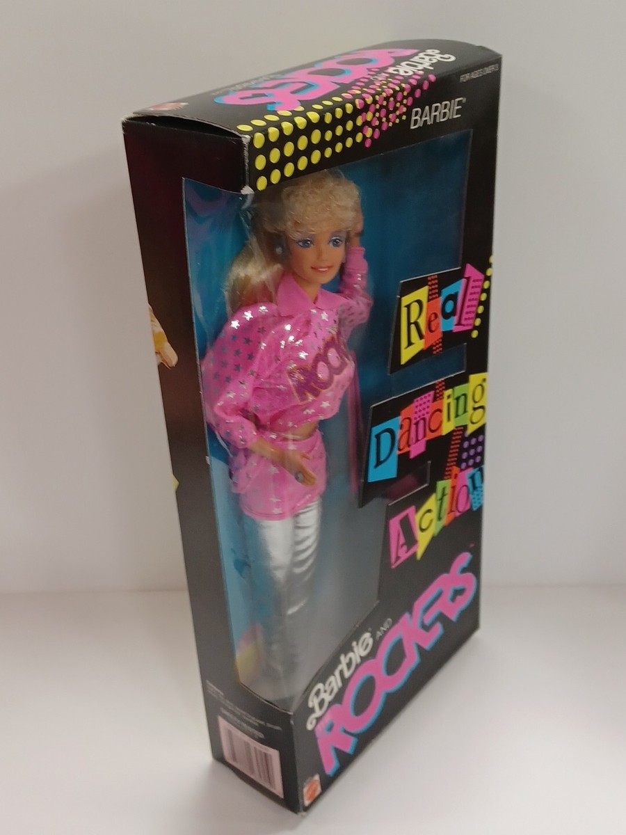 Barbie Rock Stars – Poupée Dansante Mattel 1986 (ref.3055) – Neuf Sous Blister