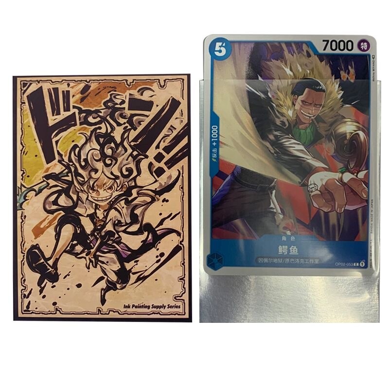one piece tcg card sleeve size Card Sleeves Vol.7 Edward Newgate One Piece Card Game | Authentic Japanese ONE  PIECE TCG Sleeves main image 1