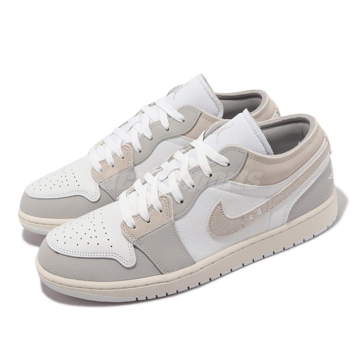 Nike Air Jordan 1 Low SE CRAFT AJ1 Tech Grey Men Casual Shoes