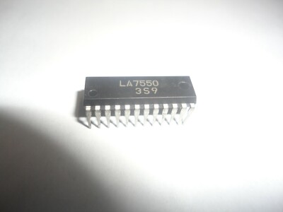 SANYO IC LA7550 DIP-24 USED IN VARIOUS APPLICATIONS