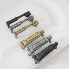 MFYS 3'' Toothbrush Toothpaste Drawer Pulls Handles Knobs Antique Bronze Black
