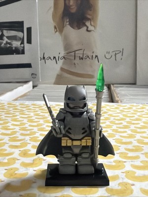 BATMAN ARMOR LEGO MINIFIG FIGURE justice league zack snyder cut vs superman