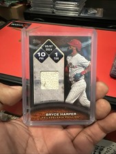 2025 Topps Series 2 - Rounding the Bases Relics Bryce Harper #RTB-BR (MEM)