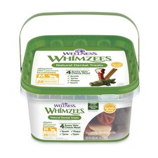 Wellness Variety Pack Natural Dog Dental Treat Chews Freshens Breath Medium