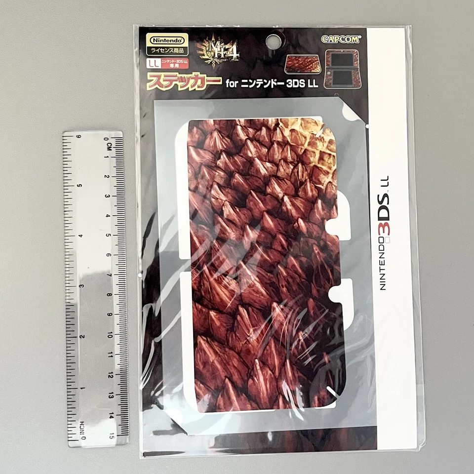 Nintendo 3DS XL LL Games Console Rare Skin Monster Hunter 4 Ultimate New Sealed - Image 3 of 4