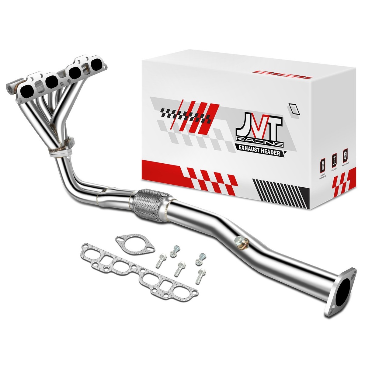 Fit 91-01 Nissan Sentra 200sx Infiniti G20 SR20DE Exhaust 4-2-1