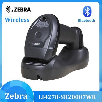Zebra Symbol LI4278-SR20007WR Wireless 1D Handheld Barcode Scanner with Cradle