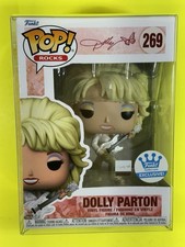 Funko Pop! Dolly Parton #269 Rocks Funko Shop Exclusive Vinyl Figure W Protector