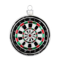 Christbaumschmuck Dartscheibe 8Cm Bunt Weihnachtsbaumschmuck Baumschmuck