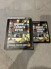 Grand Theft Auto San Andreas PlayStation 2 PS2 Game And Official Strategy Guide