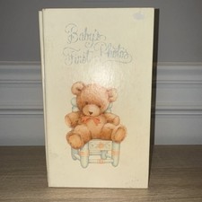 VTG 1982 Hallmark Teddy Baby's First Photo Album Holds 48 Photos ALB4635 4  X6  