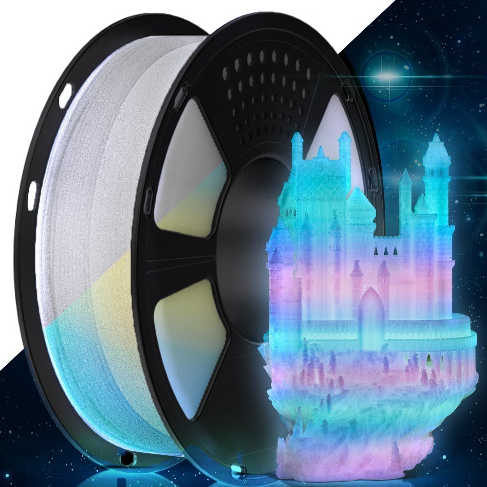 【Kaufe 5 Zahl 4】Geeetech 1KG 3D Drucker Filament 1,75mm PLA PETG TPU ABS+ ASA