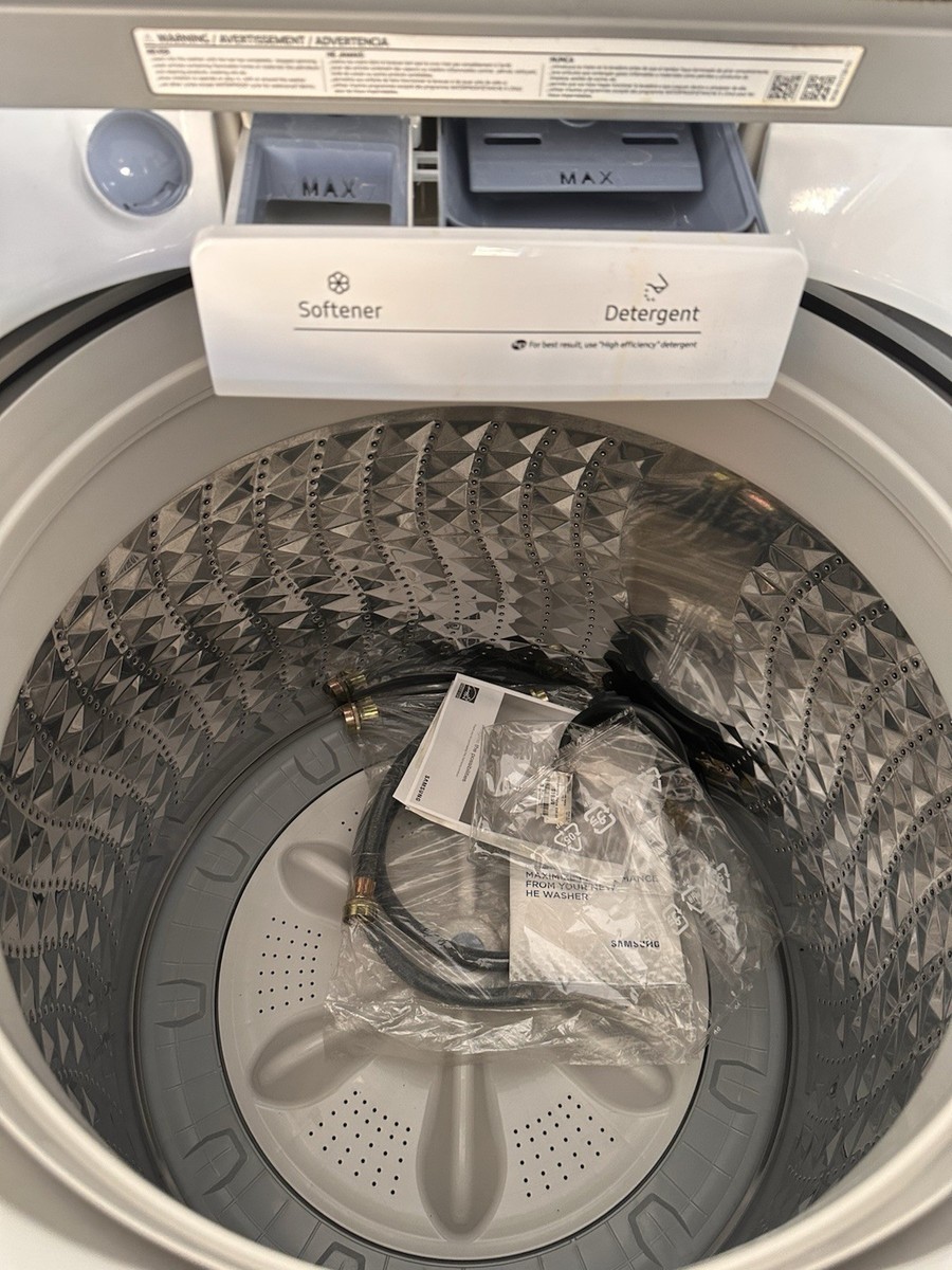 Samsung Top Load Washing Machine - White | eBay