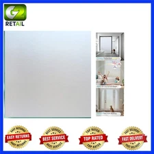 Stylish Frosted Glass Static Cling Film - 96% Privacy & Sun Control 17.5 x 78.7