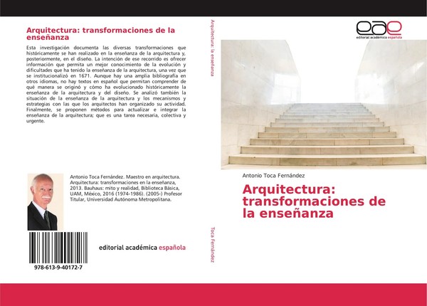Antonio Toca FernáNdez | Arquitectura: Transformaciones De La EnseñAnza | Buch-image