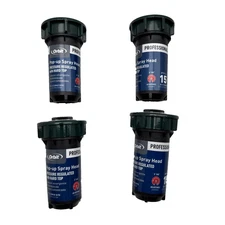 Orbit Professional Pop-Up Sprinkler 2"H PR Adjustable Hard Top 80307 Lot of 4