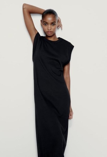 Women & Other Stories Dress Black Cotton 38 / M / #3HJD