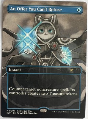 Magic The Gathering: An Offer You Can't Refuse NM ENG Secret Lair Promo (SLP)