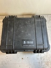 Pelican 1400 Hard Protector Case - Black - With Foam Waterproof Lockable Case
