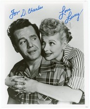 Lucille Ball - Signed B&W Photograph