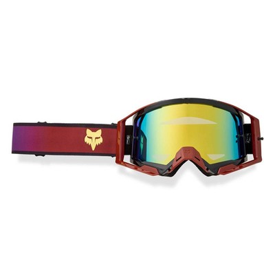 FOX Racing MX | MTB Brille - AIRSPACE V3 DRIP (Rust) Mirror + Clear Lens