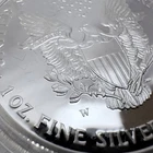 2001-W Proof Silver American Eagle $1 .999 Fine Silver Coin with OGP and COA [H3
