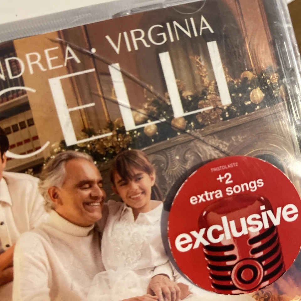 A Family Christmas by Andrea Bocelli CD 2022 Target Edition NEW SEALED Foto 3 de 4