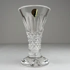 Vintage Waterford Crystal Vase Colleen Short Stem Cut 6"
