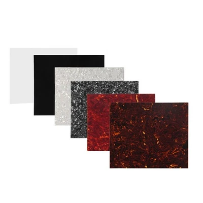 MARKENLOS Akustikgitarre Schlagbrett Rohling Blatt verbessert Gitarrenlook Black Pearl