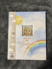Moon Stars Baby Memory Book You Are My Sunshine First 5 Years Keepsake NEW