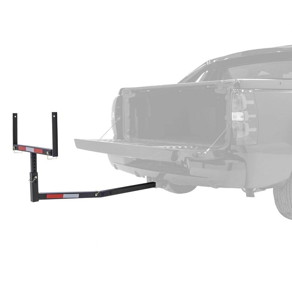Adjustable Hitch Mount Truck Bed Extender for Extra Cargo Space