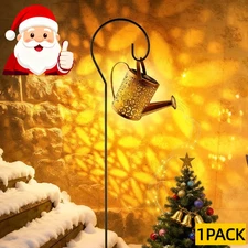 Solar Watering Can Light Garden Outdoor Waterproof Kettle Yard Art Lamp Decor
