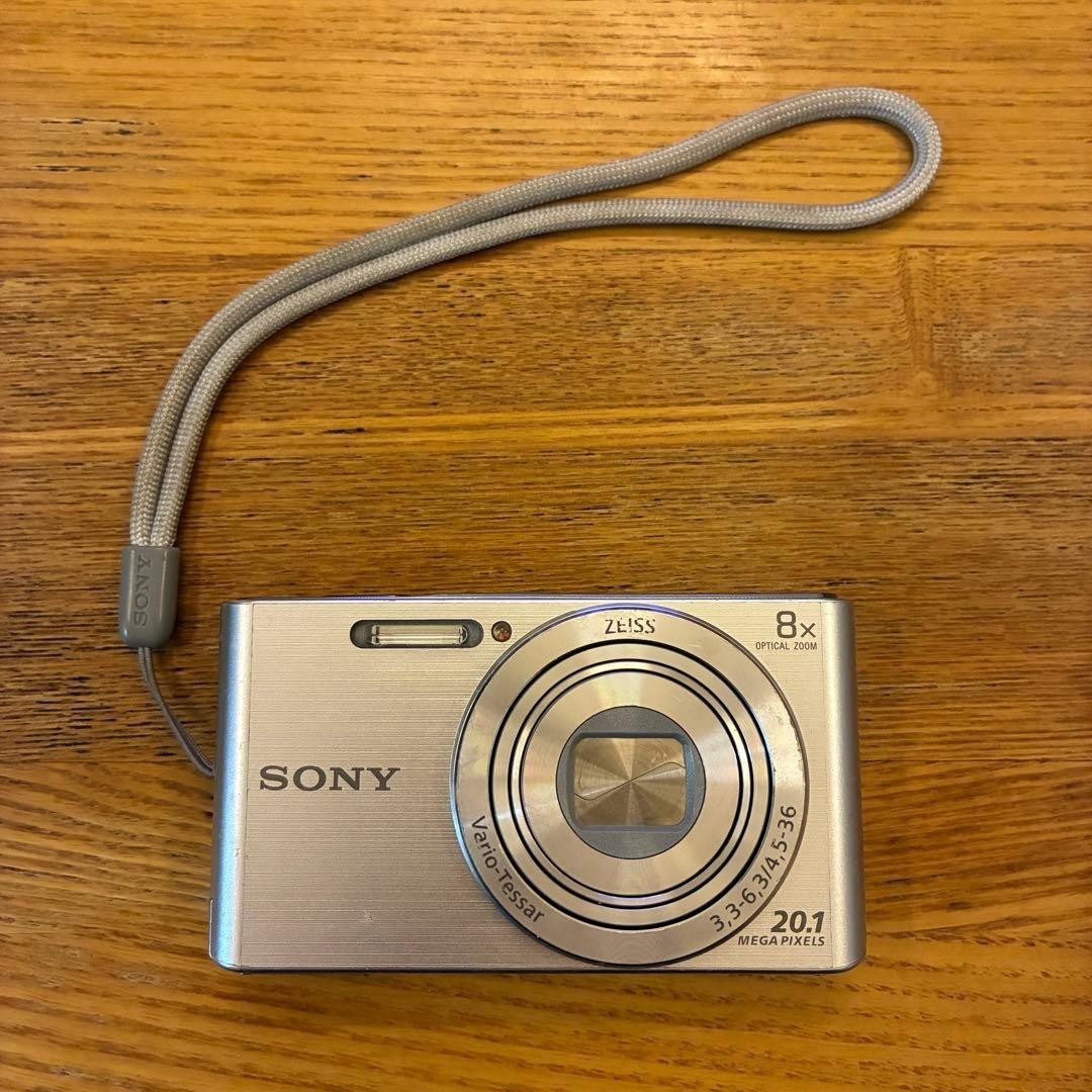 Sony Cyber-Shot DSC-W830 20.1MP 8x Digital silver only Japanese | eBay