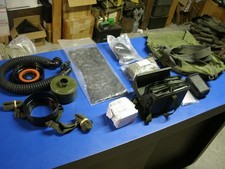 US ARMY M40 M42 Gas Mask HOSE, CANISTER,  BAG + EXTRAS