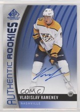 2017-18 SP Game Used Authentic Rookies Blue Auto Vladislav Kamenev #98 Auto 0pm