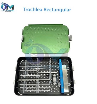 1Set Trochlea Rectangular Sulcoplasty Instruments Kit Small surgical instruments