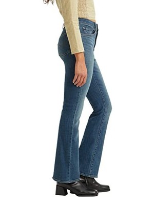 LEVI'S WOMEN'S 725 HIGH RISE BOOTCUT JEANS - SIZE: WOMEN 29X30 - DARK INDIGO
