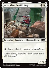 Ant-Man, Scott Lang #0834 (NM) Commander: Marvel Super Heroes (MSC) MTG
