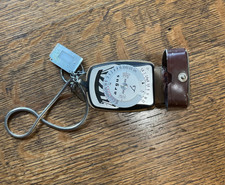 Vintage L3 Argus Light Meter with Leather Case, Untested