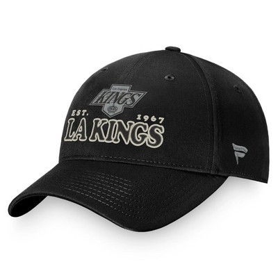 Los Angeles Kings NHL Fanatics Heritage Cap Schwarz