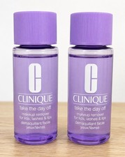 Clinique Take the Day Off Makeup Remover for Lids, Lashes  Lips, 2 Bottles