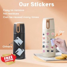 200 Pcs Romance Book Stickers for Kindle Laptop Water Bottle