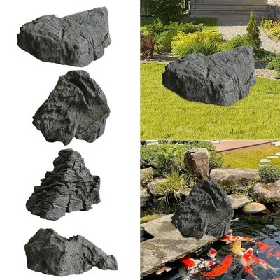 Künstlicher Felsen Miniaturen Feengarten PU Schaum Deko Realistische Fotografie