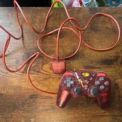 Mad Catz Dual Force 2 Pro Wired Red Controller for Sony PlayStation 2
