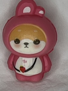 Kawaii Pink Bunny Bear Squishy Slow Rise Stress TOY Cute 2.25" Free Shipping